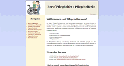 Desktop Screenshot of pflegehelfer.com