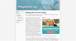 Desktop Screenshot of pflegehelfer.org